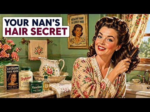 LOST Hair Secrets Every 1940s British Woman Knew (That Still Work Today)