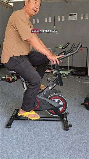 Knee pain therapy using a stationary bike