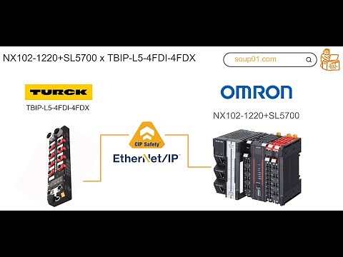 OMRON.Let's Connect with Turck's CIP Safety IO