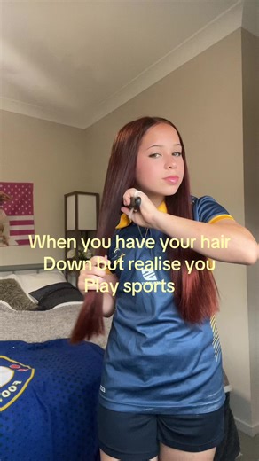 When Hair and Sports Collide: A Hilarious Moment