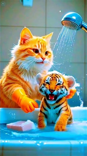 Heartbroken AI Kitten and I'm Not Okay 😭💔 #Shorts #AIContent