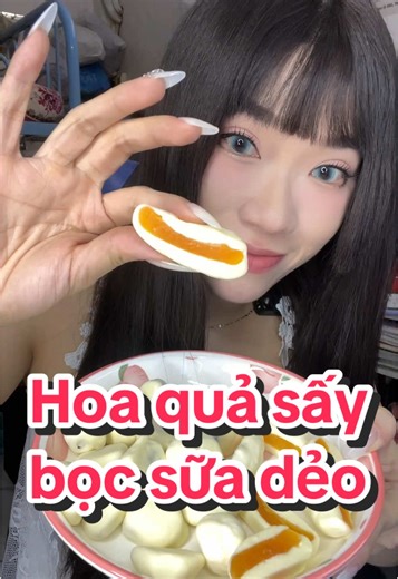 Thấy hoa quả sấy bọc sữa dẻo này ăn cuốn lắm nè #muataitiktokshop🛍 #admicro #review