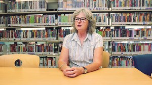 Lori lost her vision a year and a half ago. Thanks to Regina Public Library she can continue with her love of reading. | Regina Public Library