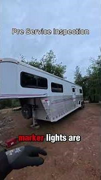 Inspecting a Trailer Before Scheduled Repair