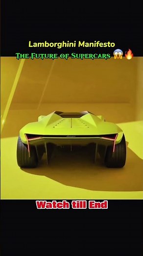 This Lamborghini Looks Straight Outta 2050 😳⚡
