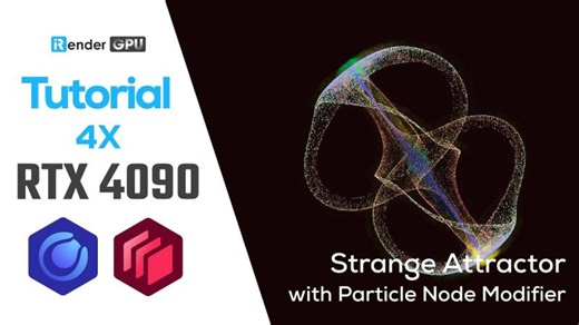 Strange Attractor with Particle Node Modifier in Cinema 4D | Tutorial | iRender Render Farm | Kath iRender