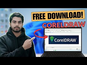 CorelDRAW Laptop/Pc Mein Kaise Download Karen Free? | Coreldraw Free Download