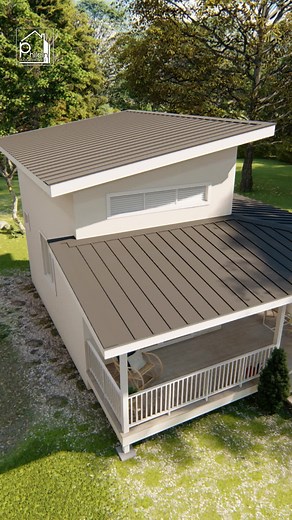 Small House Design: Two Bedroom Model and Floor Plan