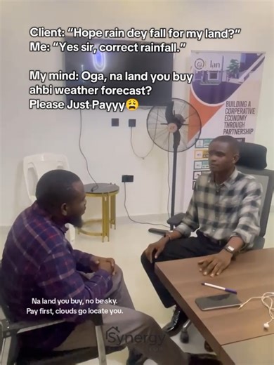 A little humour😅 Don't forget I offer genuine properties in strategic locations, valid documents and no hidden legal fees to be paid. On top of that a free site inspection. I'd very honoured to put your name on a land document. Send a message now let me guide you through the process of becoming the latest land owner. #realtor #foryou #viral #portharcourt #synergytherealtor