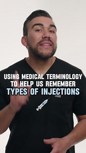 A helpful way to remember different types of injections!💉 To gain access to FREE SimpleNursing content, click here: https://simplenursing.com/free-trial/?utm_source=facebook ❤️ | SimpleNursing