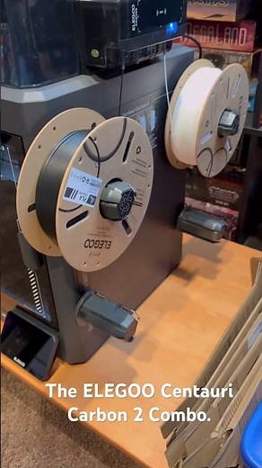ELEGOO Centauri Carbon 2 Combo 3d printer! #elegoo #centauricarbon2