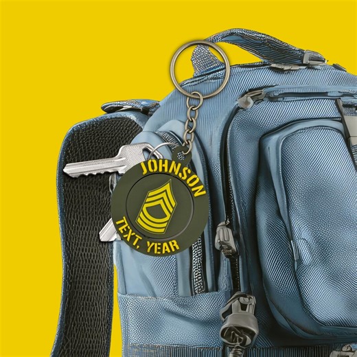 Personalized Army Master Sergeant Keychain, Master Sergeant Keychain, Army Master Sergeant Gift, Army Promotion Gift, MSG Keychain - Etsy