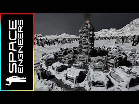 The Frost Born City!! - Space Engineers