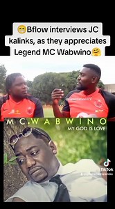🥰 #Bflow interviews #JC_Kalinks about Legendary MC Wabwino...This is so nice to watch🤗👇🏾👇🏾 | Generation Media Zambia