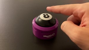 Mystic 8 Button - (15 Different Audio Answers) | New Generation of Traditional Magic 8 Ball | Ask a YES or NO Question | Eight Ball | Fortune Telling Ball