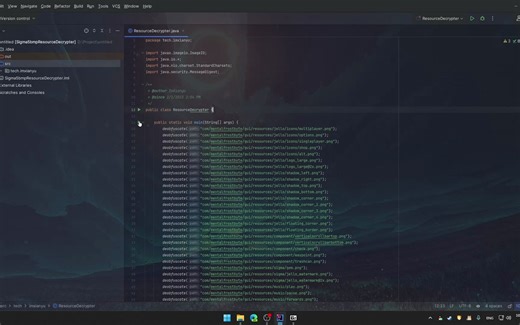 Sigma5 Resources Decryption