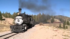Steam on the Cumbres & Toltec Scenic Railway. Leading the way is D&RGW C-18 315 with D&RGW K-27 463 as a mid-train helper. 315 was originally built for the Florence and Cripple Creek Railroad - in 1895! From the Highball Productions program "315 & the Mudhen". | Railfan Depot