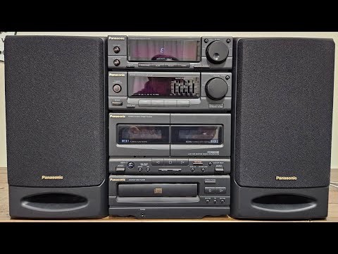Vintage 90's Panasonic Mini HiFi System Amazing Sound Quality