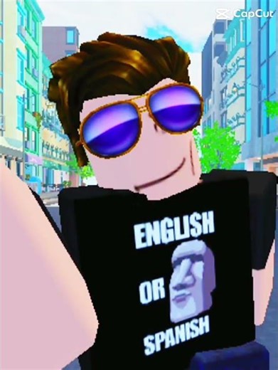 Inglish or spanish🗣️🗣️🗣️ #roblox #humor