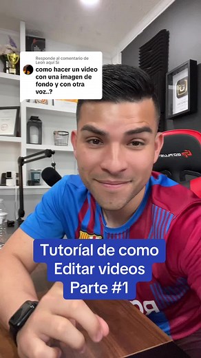 Cómo Hacer un Video con una Fotografía en el Fondo y Voz Tutorial - Parte 1