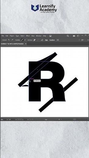 Master Shape Builder Tool: Letter Customization in Adobe Illustrator #illustrator #design #tips