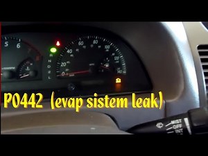 Diagnostico de codigo de falla P0442 (evap sistem leak)