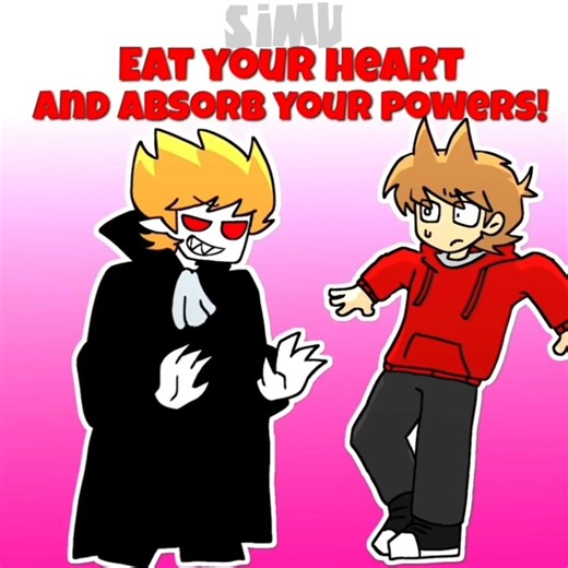 Eat your heart and absorb youe power🧛‍♂️🧛‍♂️ #eddsworld #animation #matttord #edit #fyp #simu