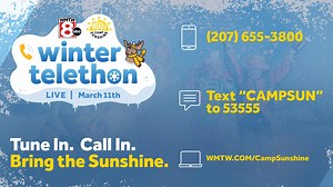 WMTW Channel 8 and Camp Sunshine partner for winter telethon