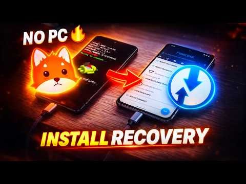 Install TWRP / OrangeFox Recovery Without Root & PC 🔥 | No PC Method 2026 (100% Working)
