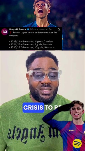 Fermín López Performance Stats at Barcelona