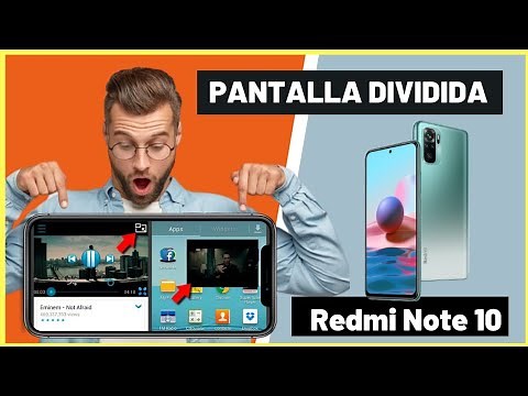 ▷ Redmi Note 10 COMO Usar Dos 𝗔𝗽𝗽𝘀 al mismo TIEMPO | PANTALLA DIVIDIDA!!