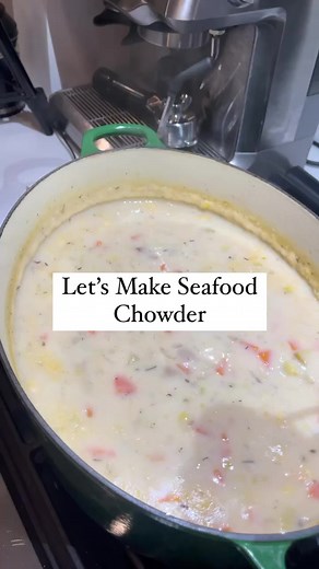 Let’s Make Seafood Chowder!🐟🦐 #seafoodchowder #chowder #chowderrecipe #seafoodchowderrecipe #eatclean #seafood #dinnerideas #dinnerrecipes | The Eat-Clean Diet