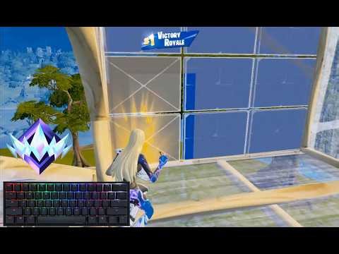 Fortnite Unreal Ranked Reload On PC | Keyboard & Mouse Gameplay | 165 FPS