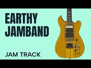 Earthy Jamband Guitar Backing Track Jam in E Major