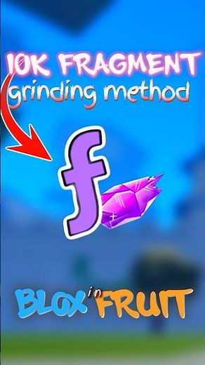 FASTEST Way to Farm Fragments in Blox Fruits 👀🔥 #bloxfurit #bloxfruitsupdate #bloxfruits