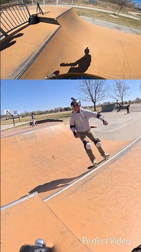 Split Screen Half Pipe. #skateboarding #skate