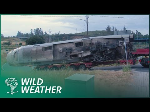 The Tsunami that Took 1700 People Stuck Inside A Train | Deadliest Vehicle Tragedies in History