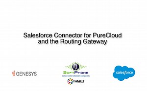 Salesforce Connector for Genesys Cloud - Routing Gateway