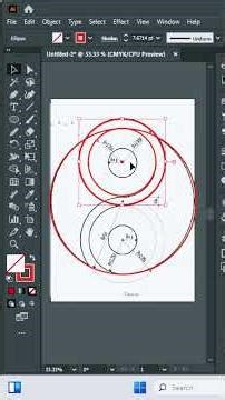 Logo Design tricks in adobe illustrator tutorial every designer should kno! #logoconcept #yinyang