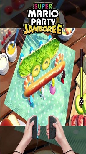 【スーパー マリオパーティ ジャンボリー】誰が一番速い！？Footlong Frenzy