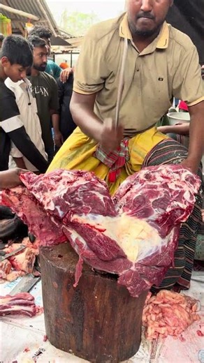 Smooth Cow Chuck🥩Meat Cutting Videos #meatbd #reels #shorts #meat #food #foryou