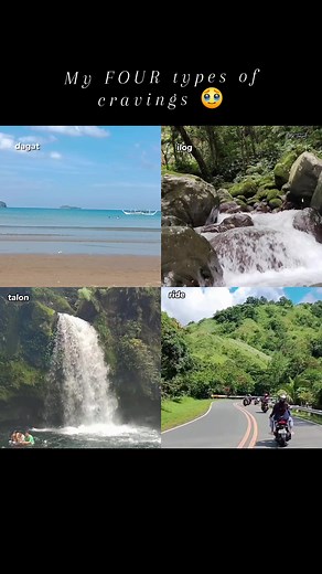 1.3M views · 10K reactions | My FOUR types of cravings凉 #cravings #MKTravelMotovlog #fypシ #beach #waterfall #ride #ilog DISCLAIMER: No copyright infringement intended in the music of this video. All rights belong to their rightful owners. | MK Travel Motovlog | Facebook