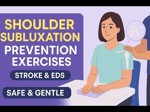 4 Exercises to Prevent Shoulder Subluxation | Stroke & EDS Friendly