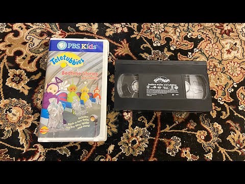 Teletubbies Bedtime Stories & Lullabies 2000 Canadian VHS