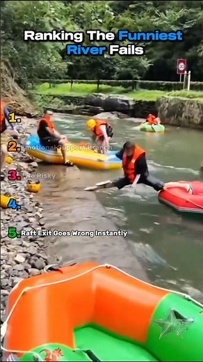 Ranking The Funniest River Fails 🌊😂