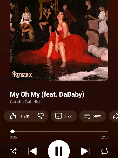 My Oh My by @Camila Cabello feat @Dababy #rap #applemusic #spotify #mytiktok #classicalmusic