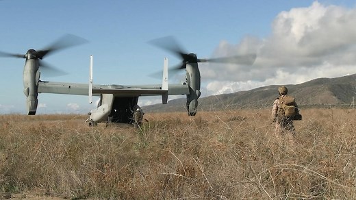 Rapid deployment! 💥 U.S. Marines with 5th Marine Regiment, 1st Marine Division, unload and operate an Ultra Light Tactical Vehicle from an MV-22B Osprey aircraft assigned to Marine Medium Tiltrotor Squadron (VMM) 164, Marine Aircraft Group 39, 3rd Marine Aircraft Wing, during a rehearsal exercise as part of Steel Knight 23.2 at Marine Corps Base Camp Pendleton, California, Nov. 30, 2023. Steel Knight maintains and sharpens I Marine Expeditionary Force as America's expeditionary force in readine