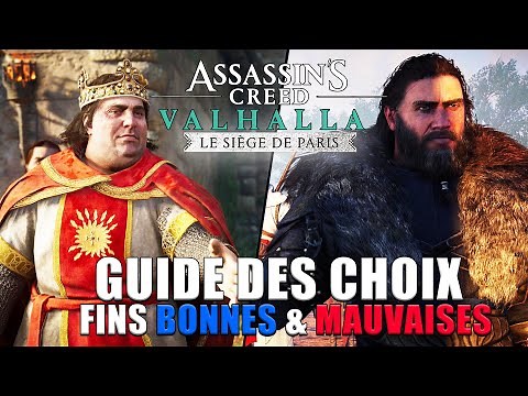 Assassin's Creed Valhalla: The Siege of Paris - Choices Guide (All Good & Bad Endings)