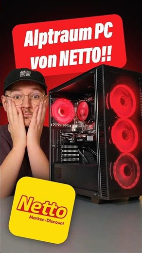 Wir haben einen „Profi-Gaming-PC“ bei Netto bestellt… #GamingSchrott