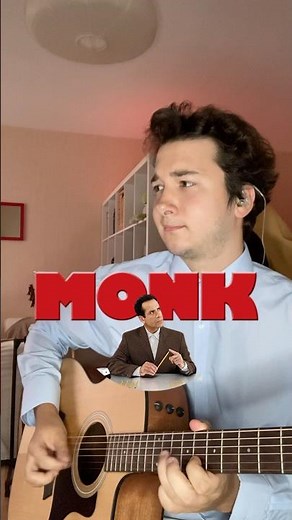 Monk Theme (guitar cover) #tvshow